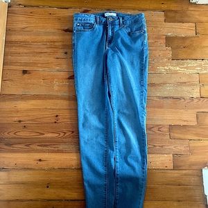 Girls blue jeans